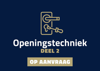 Openingstechniek Deel 2